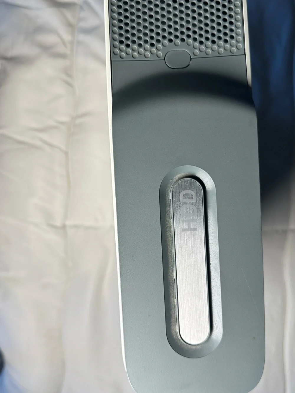 UNTESTED - FOR PARTS OR REPAIR Microsoft Xbox 360 White Console Front Panel